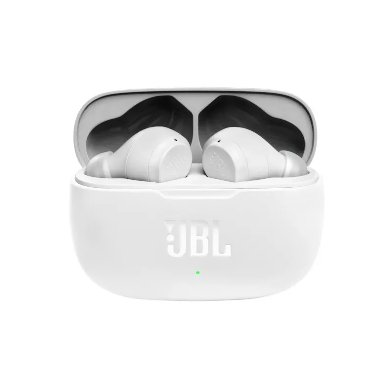 JBL Wave 200 TWS biały, bezprzewodowe, 20 - 20000 Hz, Muzyka, 48 g, Zestaw słuchawkowy, biały