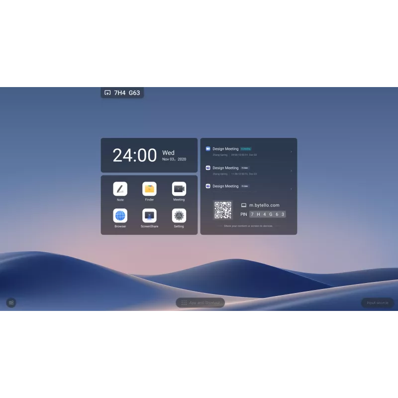MAXHUB XBoard V7 series C9850 98 cali All-in-one interaktywny wyświetlacz konferencyjny z funkcją dotykową