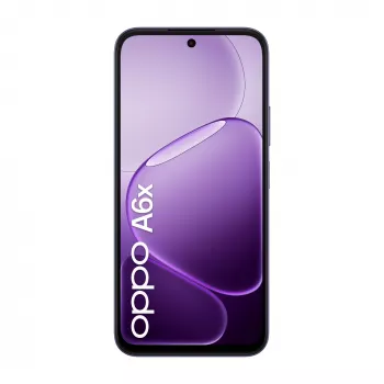 OPPO A6x 17,1 cm (6,75 inch) Dual SIM Android 15 4G USB Type-C 4 GB 128 GB 6100 mAh Fioletowy