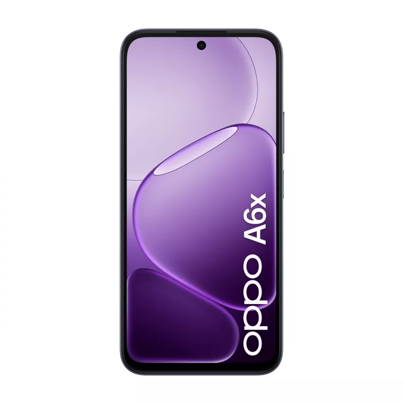 OPPO A6x 17,1 cm (6,75 inch) Dual SIM Android 15 4G USB Type-C 4 GB 128 GB 6100 mAh Fioletowy