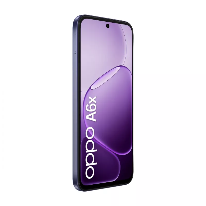 OPPO A6x 17,1 cm (6,75 inch) Dual SIM Android 15 4G USB Type-C 4 GB 128 GB 6100 mAh Fioletowy