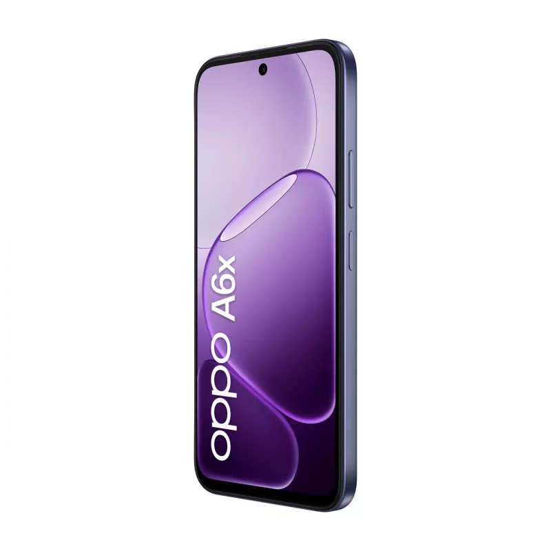 OPPO A6x 17,1 cm (6,75 inch) Dual SIM Android 15 4G USB Type-C 4 GB 128 GB 6100 mAh Fioletowy
