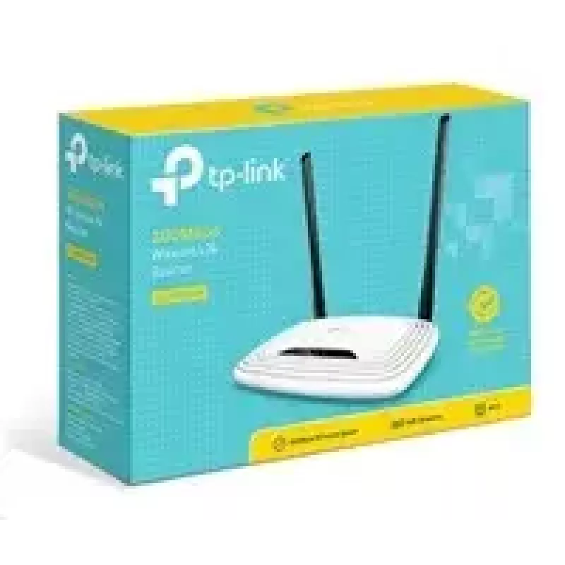 TP-Link TL-WR841N router bezprzewodowy Fast Ethernet jednopasmowy (2,4 GHz) Biały