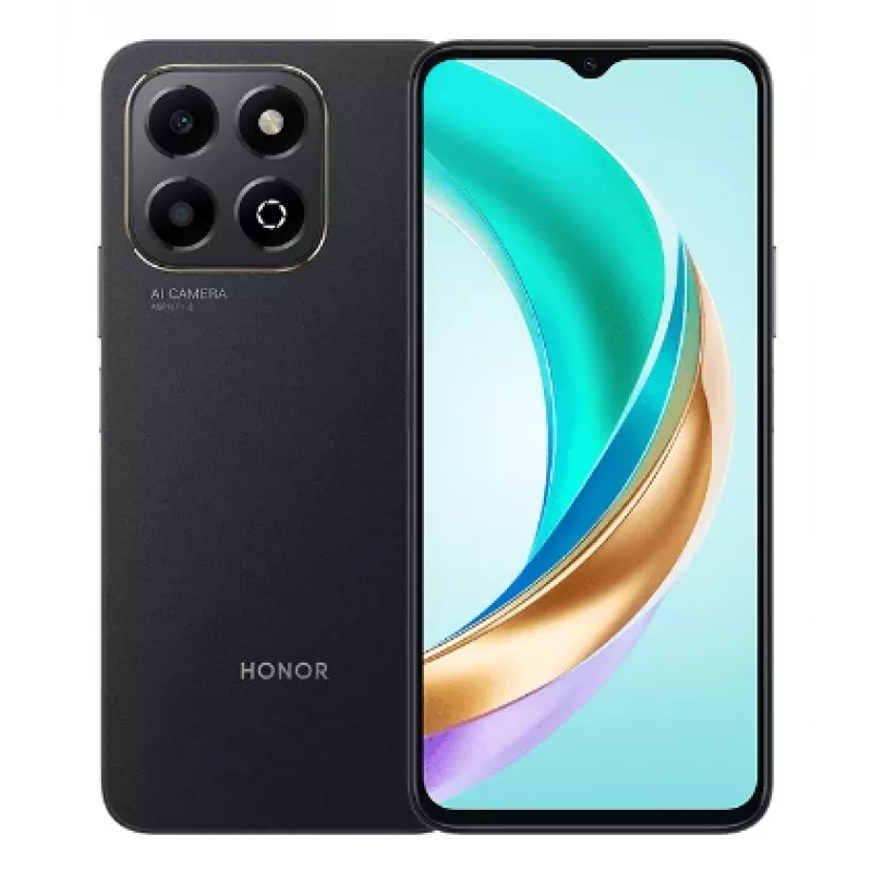 Honor X6b 16,7 cm (6,56 cala) Dual SIM Android 14 4G USB Type-C 4 GB 128 GB 5200 mAh Czarny