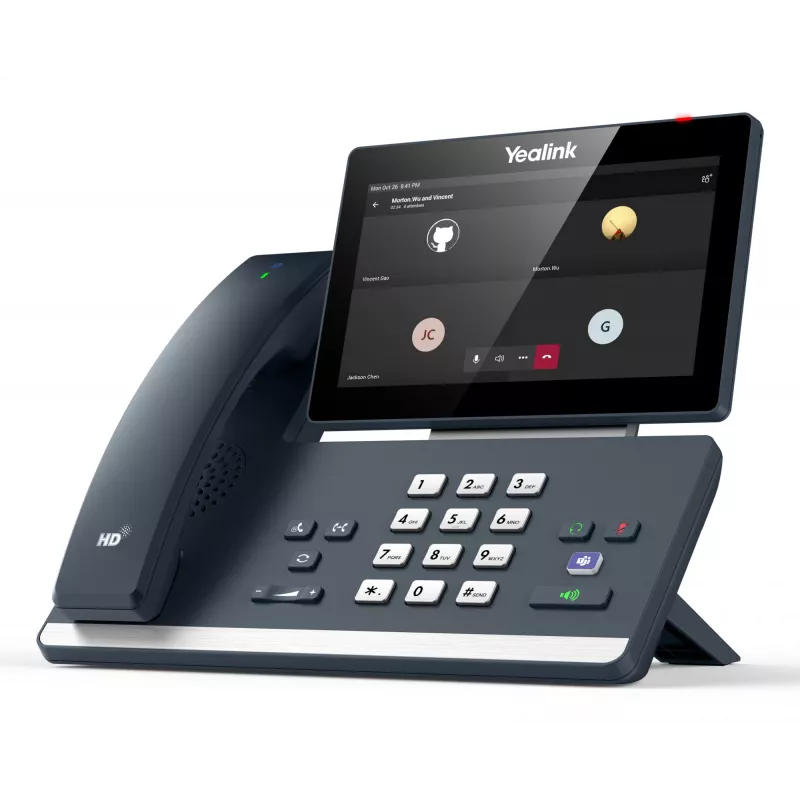 Yealink MP58-WH Microsoft Teams Edition, IP Phone, szary, Wireless handset, Desk, Android, Microsoft Teams