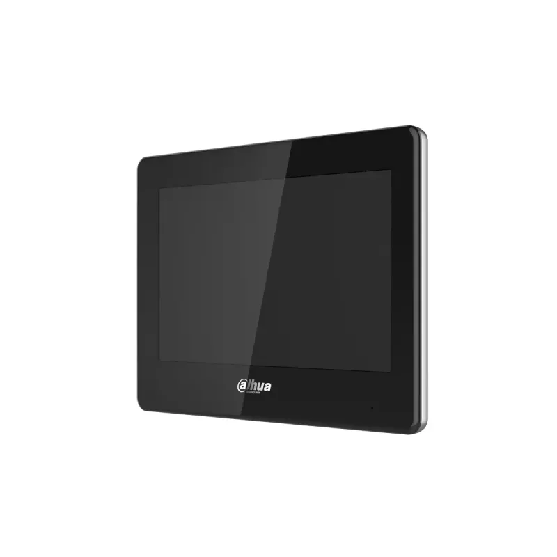 Wyświetlacz Dahua VTH5422HB — Wewnętrzny monitor, 12 V DC, 6 W typowo, Ethernet 10/100 Mb/s, czarny