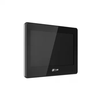 Wyświetlacz Dahua VTH5422HB — Wewnętrzny monitor, 12 V DC, 6 W typowo, Ethernet 10/100 Mb/s, czarny