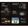 Ugreen HiTune Max5 Headset przewodowy i bezprzewodowy Nauszny Rozmowy/Muzyka Bluetooth Czarny