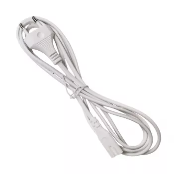 Kabel zasilający TARGUS HJ4411WHEUX, 2 m, wtyczka typu C na IEC C7, biały