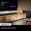 Soundbar Hisense AX5140Q 5.1.4 Dolby Atmos, 600 W RMS, subwoofer bezprzewodowy 280 W, czarny