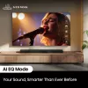 Soundbar Hisense AX5140Q 5.1.4 Dolby Atmos, 600 W RMS, subwoofer bezprzewodowy 280 W, czarny