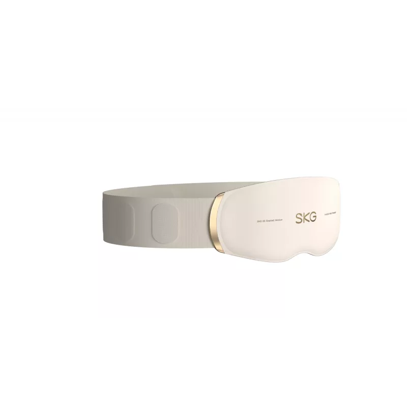 Masażer do pasa SKG GS500 — EMS i wibracje, wbudowana bateria, 10 W, biały