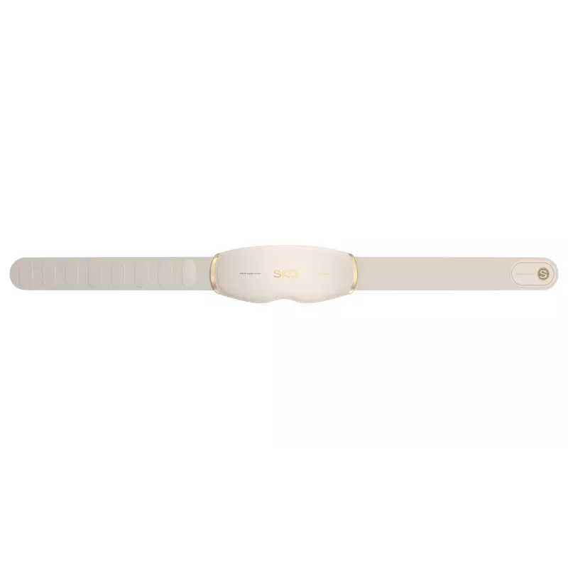Masażer do pasa SKG GS500 — EMS i wibracje, wbudowana bateria, 10 W, biały