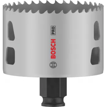 Bosch PRO Multi Material PC Plus, 44/73 mm, Pojedynczy, Wiertarka, Płyty gipsowo-kartonowe, Metal, Metale nieżelazne, Tworzywo sztuczne, Drewno miękkie, Czarny, Szary, Stal kobaltowa, Stal szybkotnąca kobaltowa (HSS-Co)
