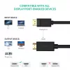 Kabel wideo Ugreen 10202 2 m DisplayPort - HDMI Czarny