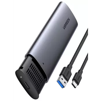 Obudowa SSD Ugreen 10903 M.2 Czarno-Szara 2TB 5 Gbit/s