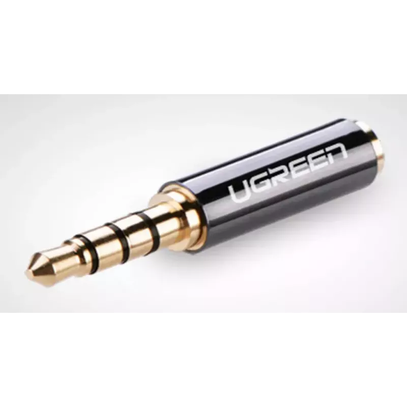 Ugreen Adapter 2.5 mm (żeński) micro jack na 3.5 mm mini jack (męski) adapter czarny (20502)