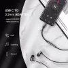 Kabel do telefonu komórkowego Ugreen 30632 USB C na 3,5 mm, czarny