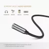 Kabel do telefonu komórkowego Ugreen 30632 USB C na 3,5 mm, czarny