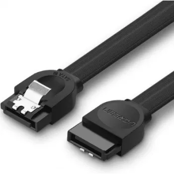 Kabel SATA UGREEN 30796 0.5m Czarny Męski/Męski