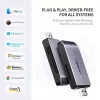 Czytnik kart UGREEN 50541 USB 3.2 Gen 1 (3.1 Gen 1) — CF, SD, MicroSD, Memory Stick, stalowy, 5000 Mbit/s