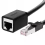 Kabel sieciowy UGREEN Cat6 2 m — RJ-45 na RJ-45, czarny