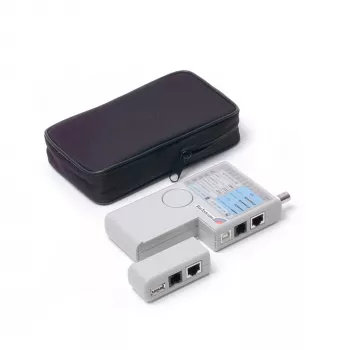 StarTech.com Profesjonalny wielofunkcyjny tester kabli RJ45, RJ11, USB i BNC