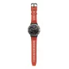 Amazfit T-Rex 3 Lava 3,81 cm (1,5 cala) AMOLED 48,5 mm cyfrowy 480 x 480 pikseli Ekran dotykowy Czarny, stal nierdzewna GPS (satelitarny)