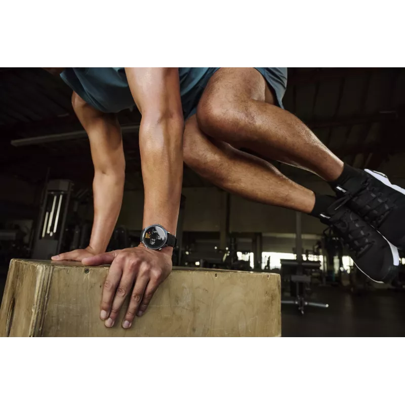 Amazfit Balance 2 XT 3,81 cm (1,5 cala) AMOLED Cyfrowy 480 x 480 pikseli Ekran dotykowy Czarny Wi-Fi GPS (satelita)