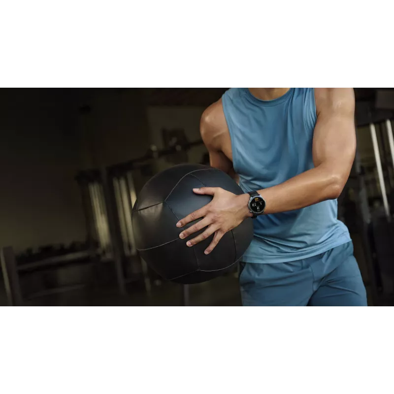 Amazfit Balance 2 XT 3,81 cm (1,5 cala) AMOLED Cyfrowy 480 x 480 pikseli Ekran dotykowy Czarny Wi-Fi GPS (satelita)