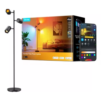 Govee Tree Floor Lamp Inteligentna lampa podłogowa Wi-Fi/Bluetooth 72 W