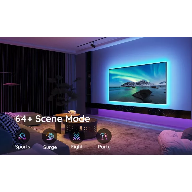 Taśma LED podświetlenia tła Govee H6178 RGB do telewizorów 46–60 cali, model H61780A1