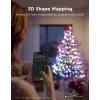LED Christmas Light string Govee 20 m, wewnętrzne/zewnętrzne oświetlenie dekoracyjne
