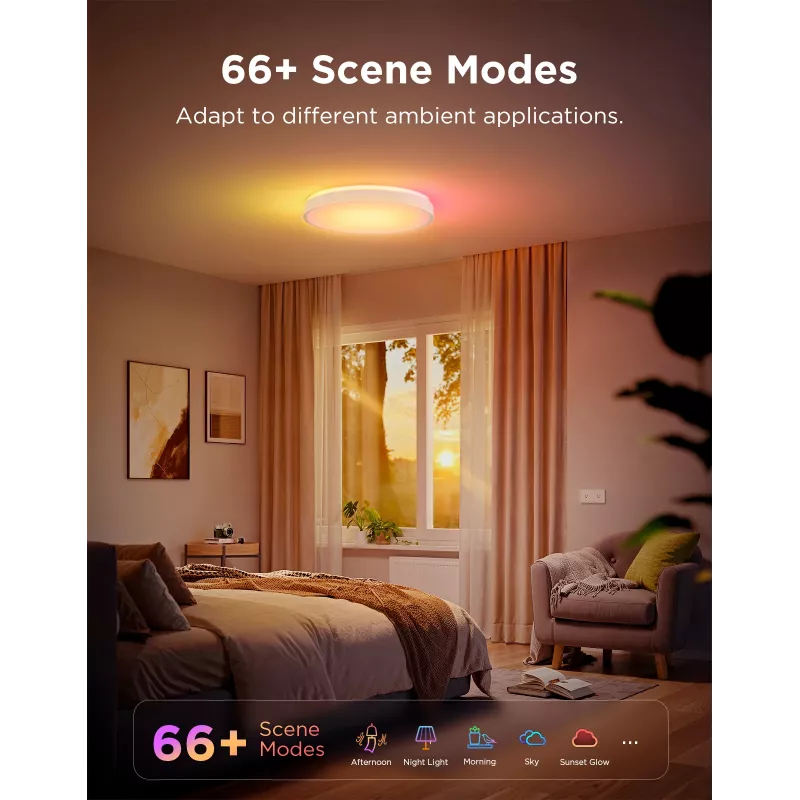 Govee H60A6 Inteligentne oświetlenie podłogowe Wi-Fi/Bluetooth 72 W
