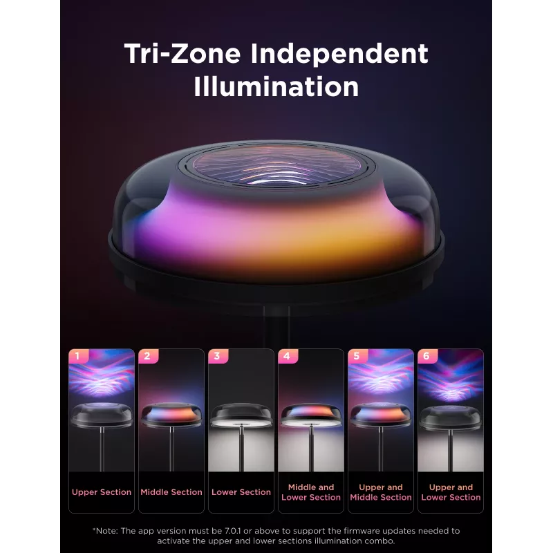 Lampa podłogowa Govee H60B0311 RGBWW 1000 lm Wi‑Fi Bluetooth