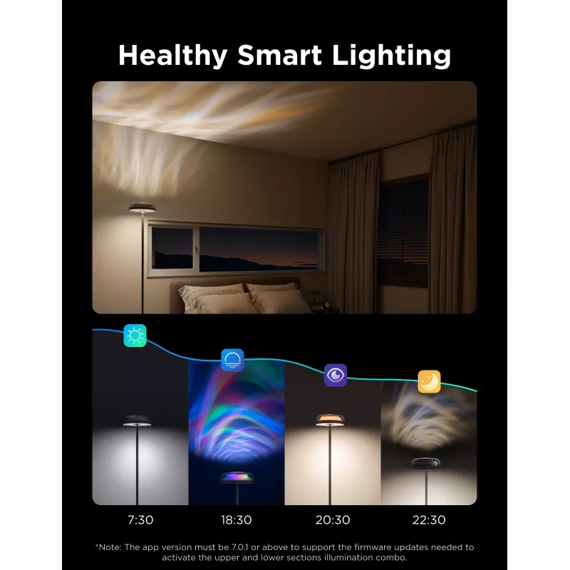 Lampa podłogowa Govee H60B0311 RGBWW 1000 lm Wi‑Fi Bluetooth