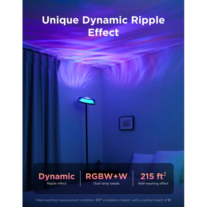 Lampa podłogowa Govee H60B0311 RGBWW 1000 lm Wi‑Fi Bluetooth