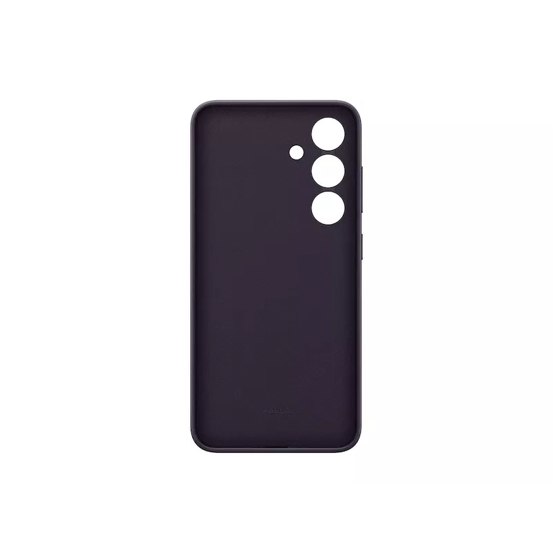 Etui Samsung Vegan Leather Case fioletowe do Galaxy S24, skóra PU, na ekran 6,2 cala