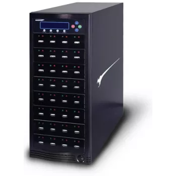 iStorage Kanguru U2D2-31 duplikator nośników duplikator pamięci USB flash czarny 31 kopii