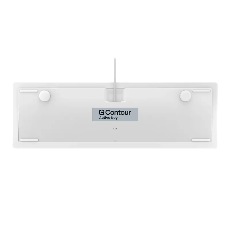 Contour Design Contour Active Key QuickClean Klawiatura medyczna IP68 Pełnowymiarowa Przewodowa Biała PN C8112