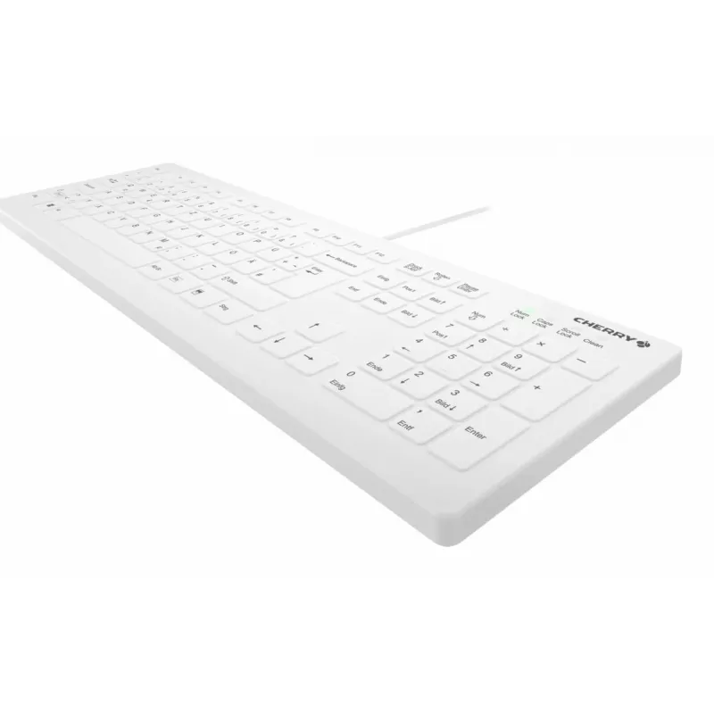 Contour Design Active Key AK-C8112 klawiatura medyczna USB QWERTZ niemiecka biała