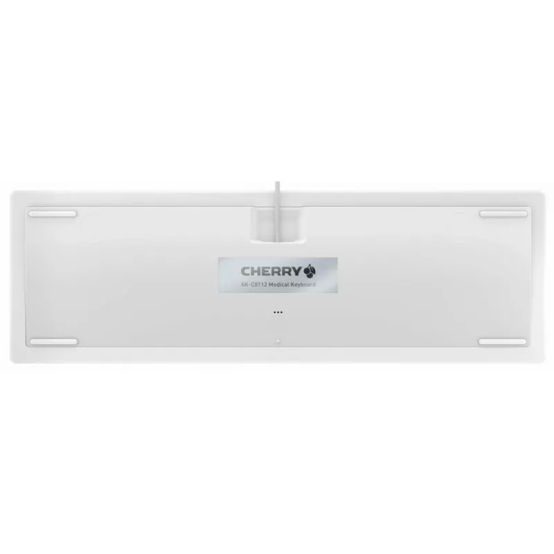 Contour Design Active Key AK-C8112 klawiatura medyczna USB QWERTZ niemiecka biała