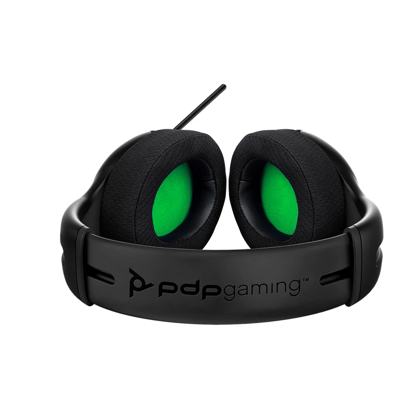 PDP LVL50 Headset Wired Head-band Gaming Czarny, zielony, szary
