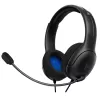 PDP LVL50 Wired Headset PS4 biały - 50mm driver, wired, Wired, Gaming, Headset, Czarny