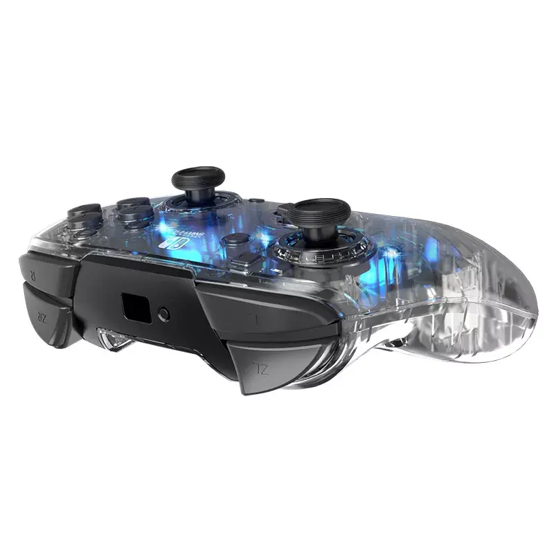 PDP Afterglow Czarny, przezroczysty gamepad analogowo-cyfrowy Nintendo Switch, Nintendo Switch Lite, Nintendo Switch OLED