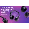 Zestaw słuchawkowy VICTRIX Gambit Wireless — przewodowy i bezprzewodowy, 20–20000 Hz, kabel 2 m, 301 g, czarno-fioletowy