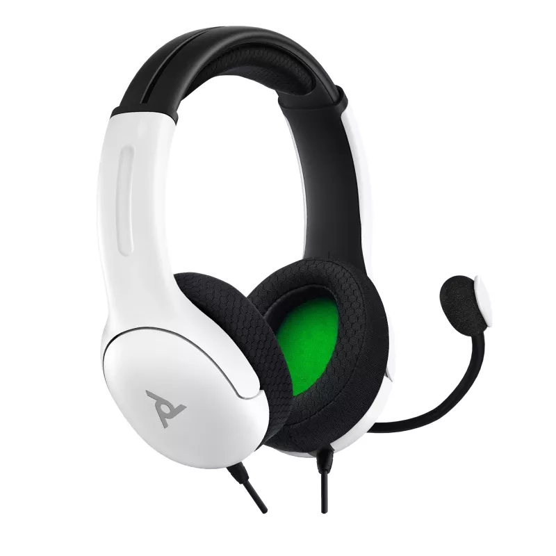 PDP LVL40 Zestaw słuchawkowy Przewodowy Nauszny Gaming Biały