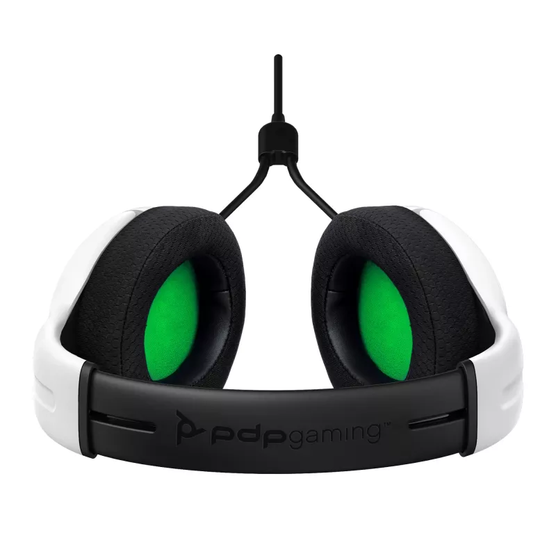 PDP LVL40 Zestaw słuchawkowy Przewodowy Nauszny Gaming Biały