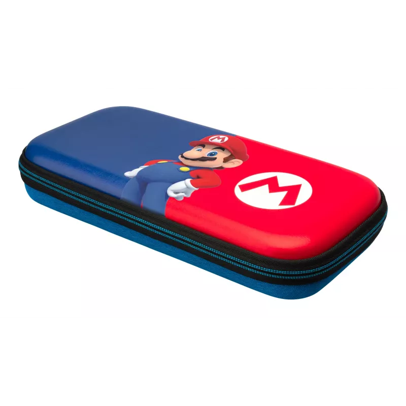 Etui ochronne PDP cienki Deluxe Power Pose Mario dla Nintendo — niebieskie/czerwone