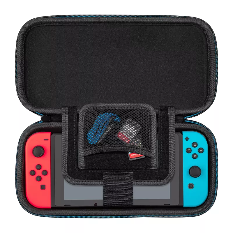 Etui ochronne PDP cienki Deluxe Power Pose Mario dla Nintendo — niebieskie/czerwone